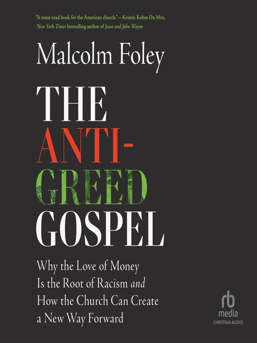 Cover image for The Anti-Greed Gospel